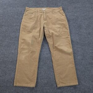 Peter Millar Pants Mens 38x29 Tan Corduroy 5 Pocket Cords Casual Golf Preppy